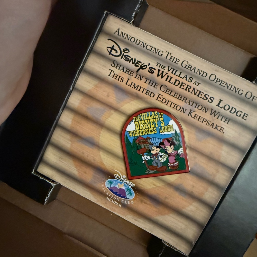 Disney Vacation Club Wilderness Lodge Pin